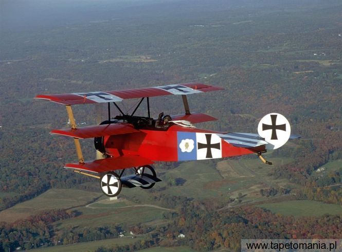 Rhinebeck Fokker DR, Tapety Samoloty, Samoloty tapety na pulpit, Samoloty