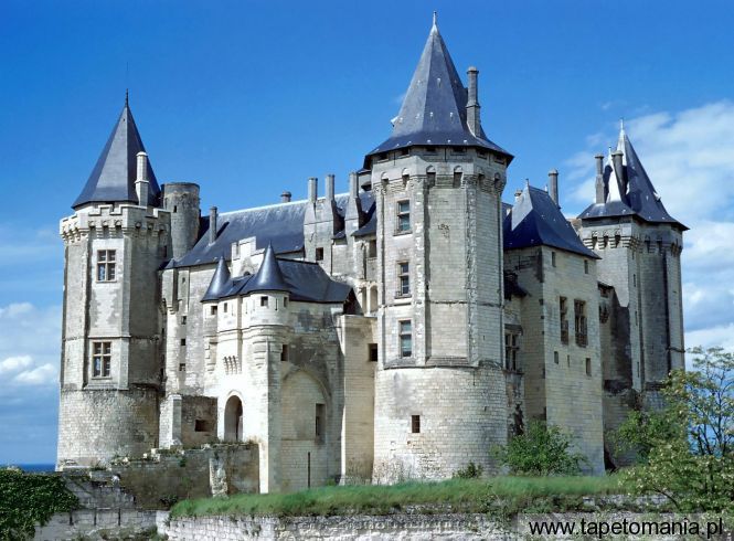 Chateau de Saumur, Tapety Budowle, Budowle tapety na pulpit, Budowle