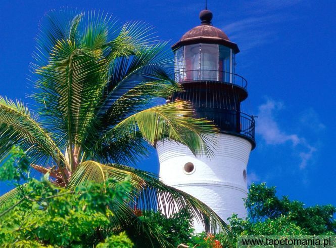 Key West Lighthouse, Tapety Budowle, Budowle tapety na pulpit, Budowle