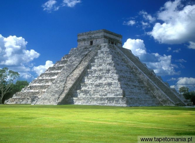Pyramid of Kukulkan, Tapety Budowle, Budowle tapety na pulpit, Budowle