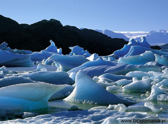 Icebergs, Tapety Widoki, Widoki tapety na pulpit, Widoki