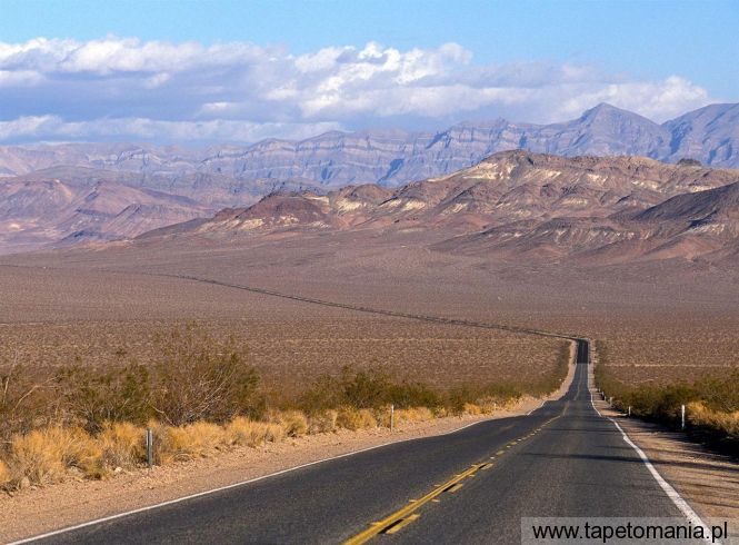Lonely Road to Shoshone, Tapety Widoki, Widoki tapety na pulpit, Widoki