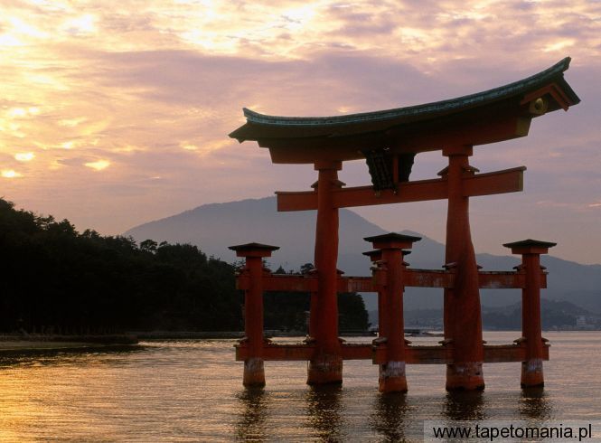 Miyajima Shrine, Tapety Widoki, Widoki tapety na pulpit, Widoki