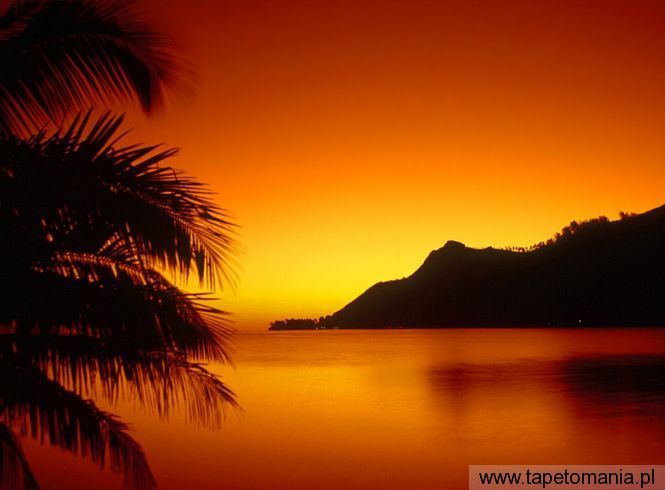 Hawaiian Sunset, Tapety Zachody słońca, Zachody słońca tapety na pulpit, Zachody słońca
