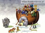 Humore Noah and Animals