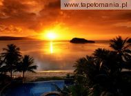 Agana Bay at Sunset, Tamuning, Guam, 