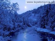 By the Light of the Moon, Scott River, Klamath National Forest, California, 