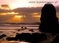 Cape Meares Sunset, Tillamook County, Oregon, 