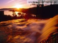 Eagle Creek and Emerald Bay at Sunrise, Lake Tahoe, Californ, 
