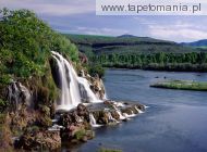 Fall Creek Falls and Snake River, Idaho, 