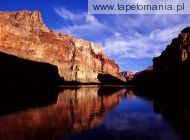Grand Canyon Reflected in the Colorado River, Arizona, 
