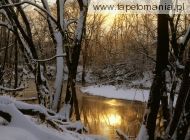 Harpeth River Winter Sunrise, Williamson County, Tennessee, 