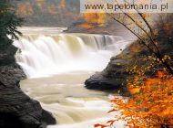 Lower Falls, Letchworth State Park, Castile, New York, 