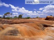 Lugard Falls, Galana River, Tsavo East National Park, Kenya, 