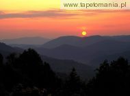 Maloney Point Sunrise, Great Smoky Mountains National Park, 