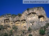 Rock Tombs, Dalyan, Turkey