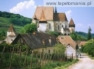 Saxon Fortified Church of Biertan, Near Sighisoara, Transylvania, Romania, 