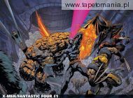 X Men and Fantastic Four