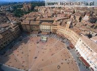 aerial view of piazza del campo, 