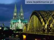 cologne cathedral and hohenzollern bridge, 