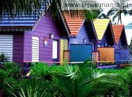 colorful houses, 