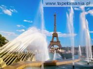 eiffel tower and fountain