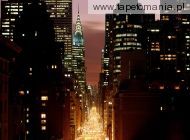 new york at nightfall